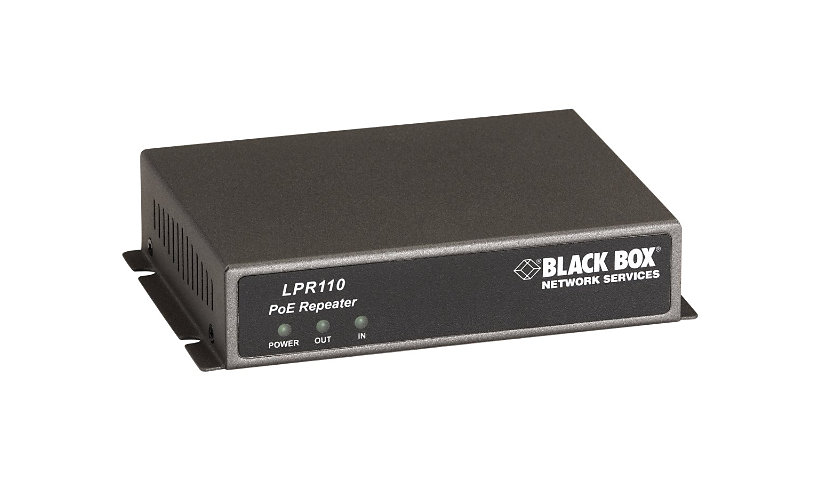 Black Box PoE Repeater - repeater - 10Mb LAN, 100Mb LAN