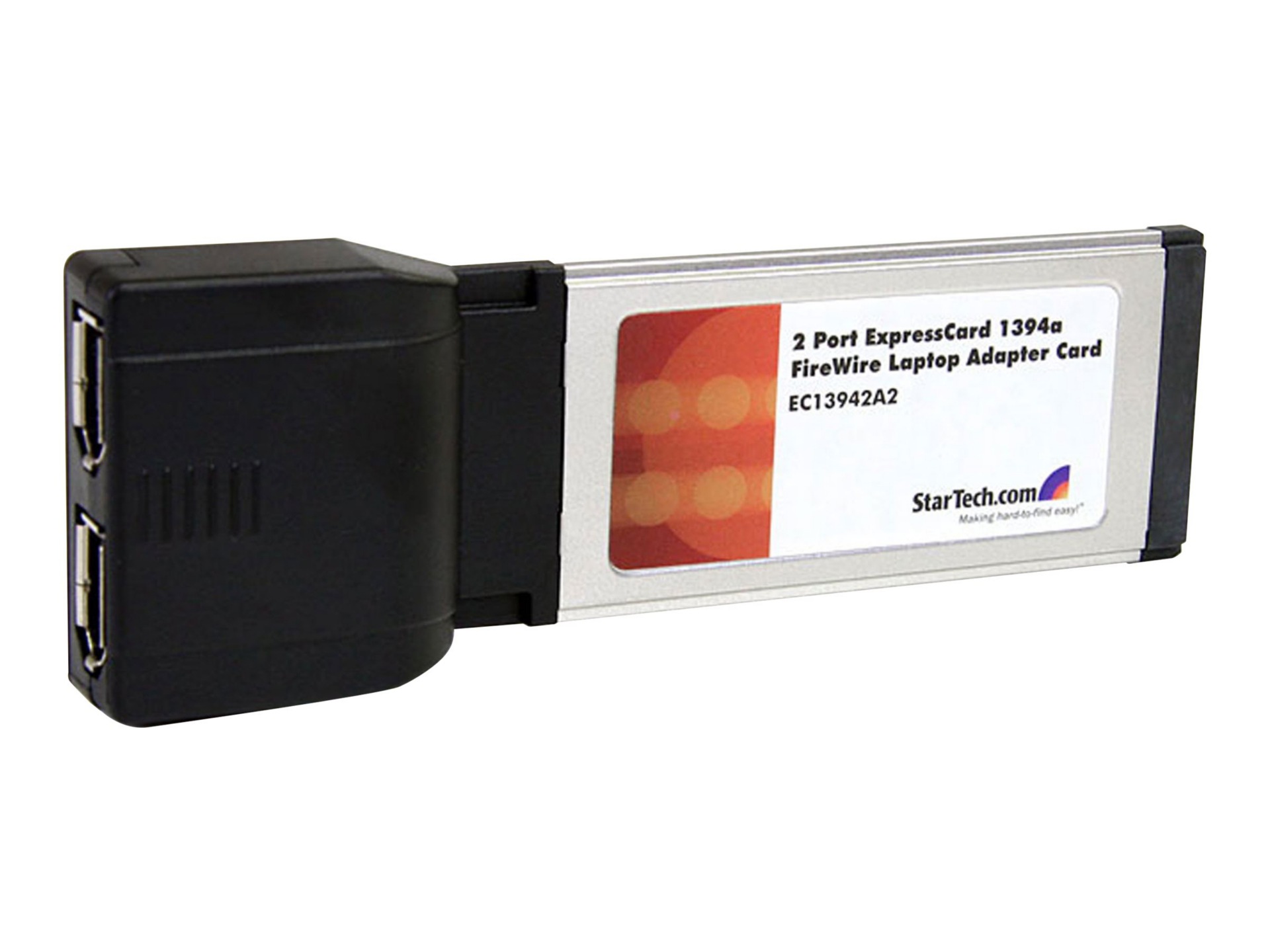 StarTech.com 2 Port ExpressCard 1394a FireWire Laptop Adapter Card - FireWire adapter