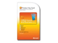 Microsoft Office Home and Business 2010 - product key card