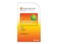 Microsoft Office Home and Student 2010 - product key card