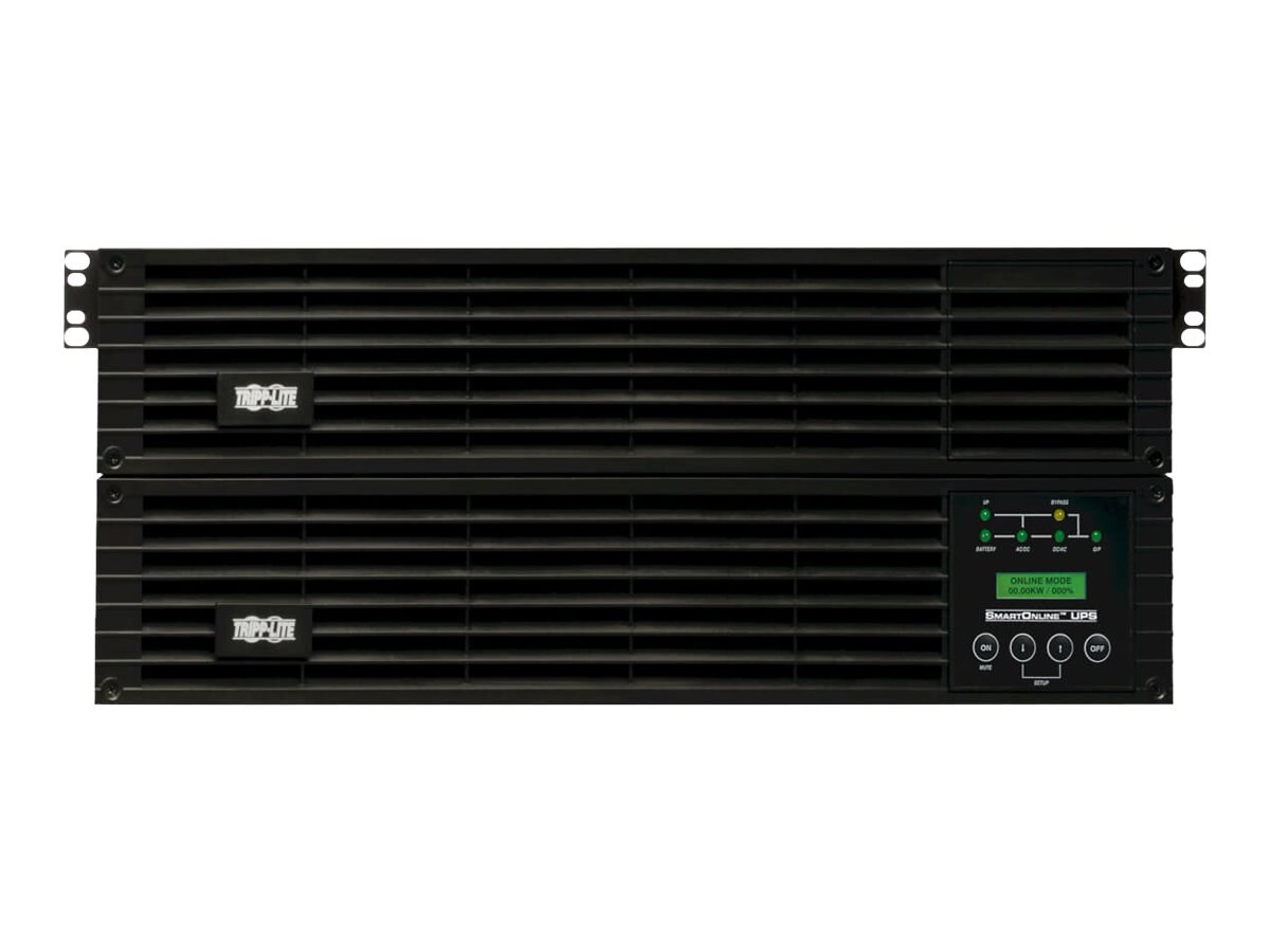 Tripp Lite UPS Smart Online 6000VA 5400W Rackmount 6kVA 200-240V USB DB9 Manual Bypass Hot Swap C19 4URM - UPS - 5.4 kW