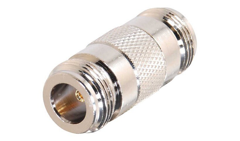 C2G N-Female to N-Female Wi-Fi Adapter Coupler - antenna adapter - silver