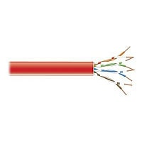 Black Box 1,000Ft CAT6 Stranded Bulk Cable 550-MHZ UTP Red CM PVC Spool
