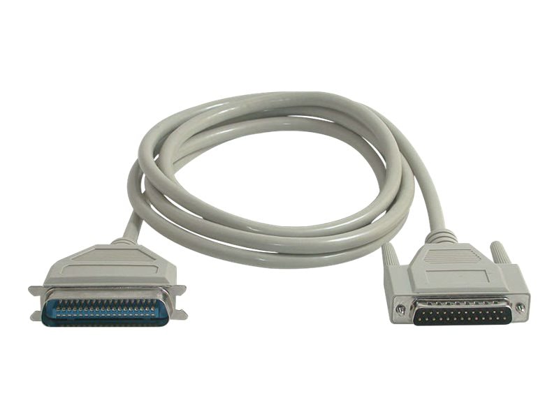 C2G 6ft DB25 to Centronics 36 Parallel Printer Cable - M/M