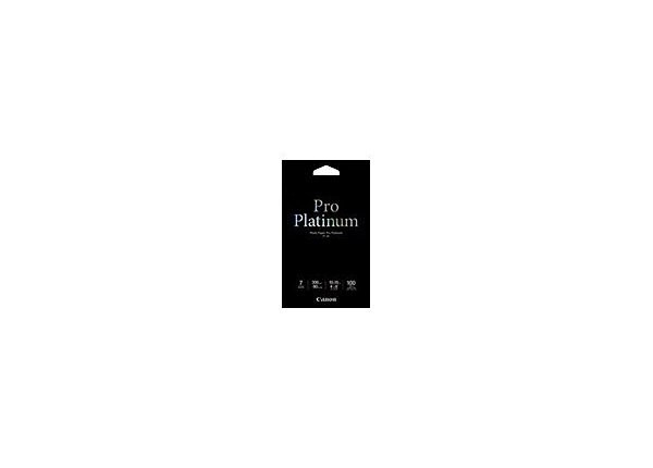 Canon Photo Paper Pro Platinum - photo paper - 100 sheet(s)