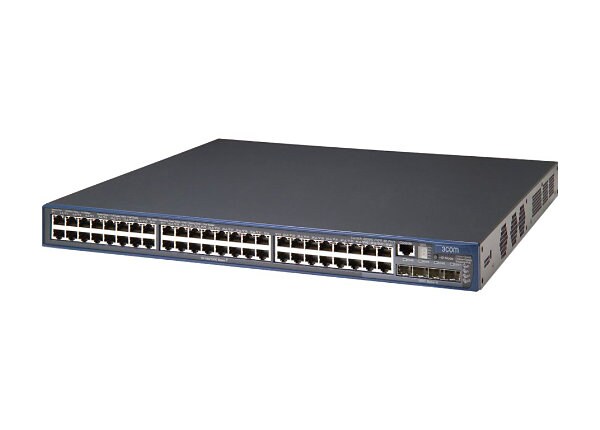 HPE 4800-48G-PoE Switch - switch - 48 ports - managed - rack-mountable