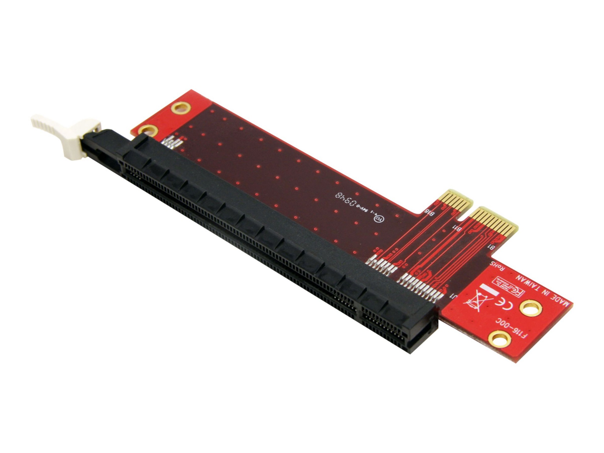 StarTech.com PCI-Express x1 to Low Profile x16 Slot Extension Adapter