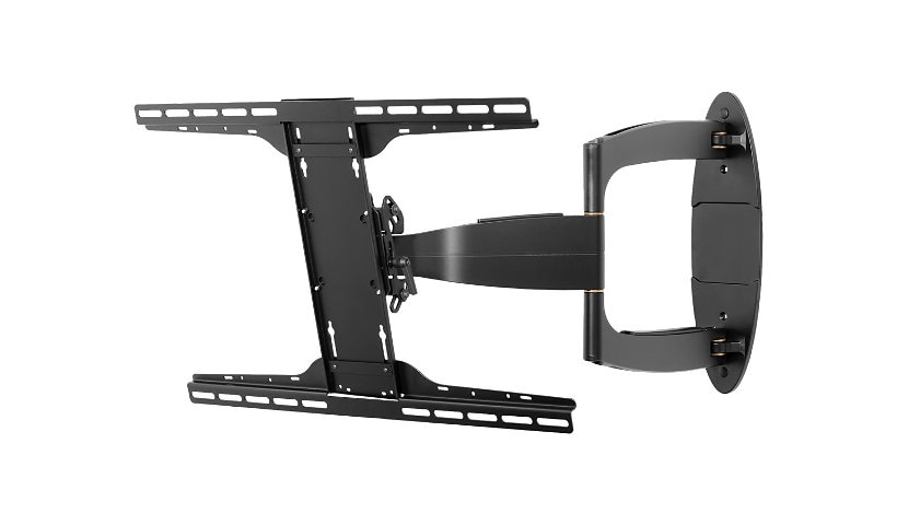 Peerless Universal Full-Motion Plus Wall Mount SA752PU kit de montage - pour écran plat - noir brillant