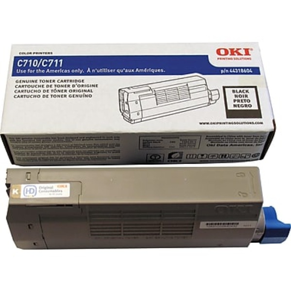 OKI C711 BLACK TONER,TYPE C16 11K