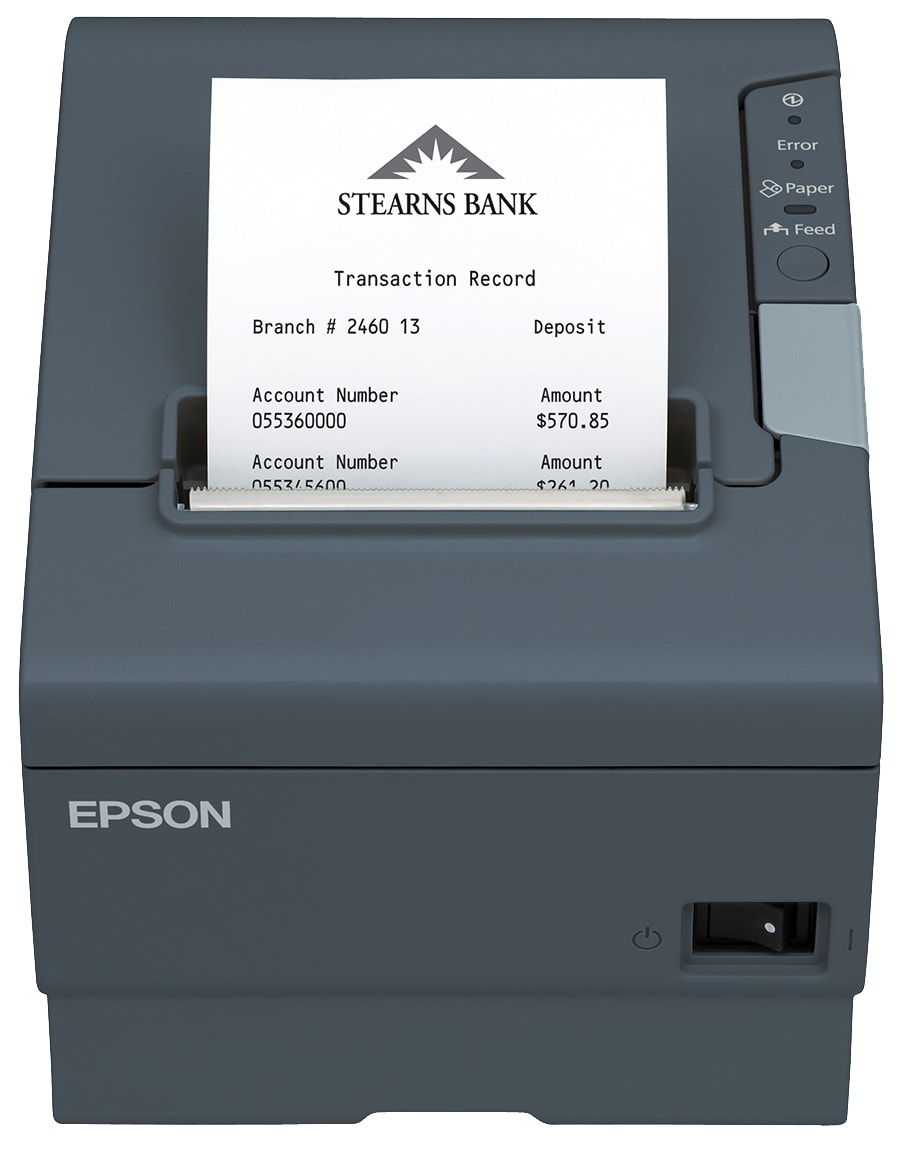 Epson TM T88V Monochrome Thermal Receipt Printer