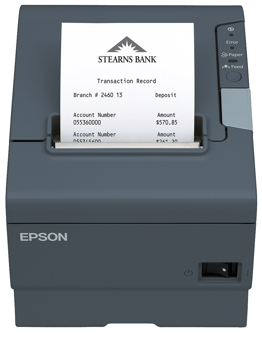 Epson TM T88V - receipt printer - B/W - thermal line - C31CA85834 - Thermal  Printers 