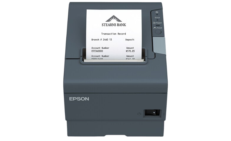 Epson TM T88V - receipt printer - B/W - thermal line - C31CA85834 - Thermal  Printers 