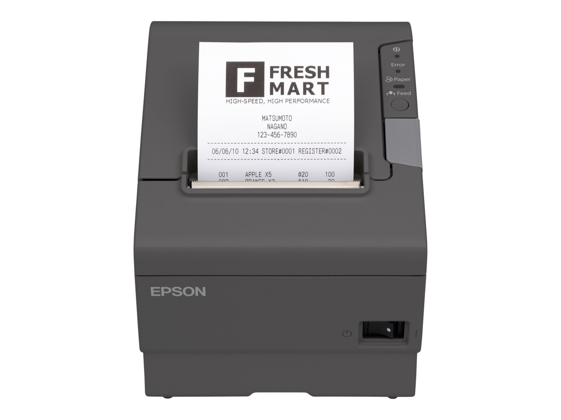 Thumbnail 3 of 7 for Epson TM T88V - receipt printer - B/W - thermal line