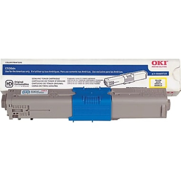 OKI - High Capacity - yellow - original - toner cartridge