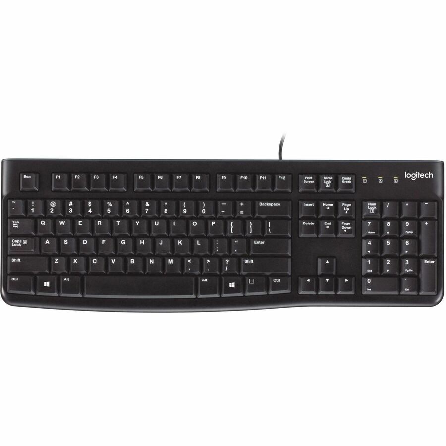 Logitech K120 - keyboard - English - black Input Device