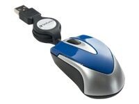 Verbatim Optical Mini Travel Mouse - mouse - USB - blue