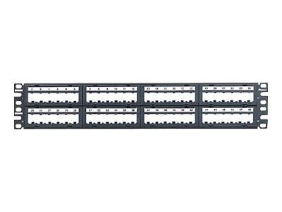 Panduit MINI-COM Modular Faceplate Patch Panels - patch panel - 2U - 19"/23"