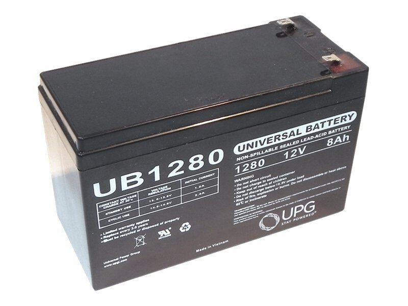eReplacements Compatible UPS Battery Replaces APC UB1280, GT12080-HG, Unison UB1280