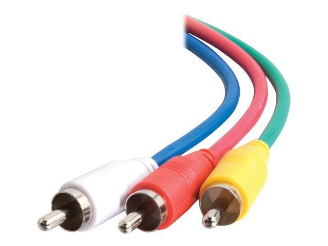 C2G CMG-Rated Composite Video with Stereo Audio Cable with Low Profile Connectors - video / audio cable - composite