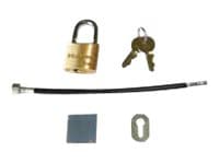 Chief Anti-Theft Cable Lock Accessory - Black