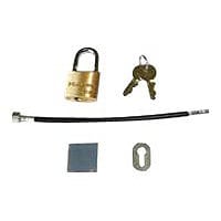 Chief Anti-Theft Cable Lock Accessory - Black