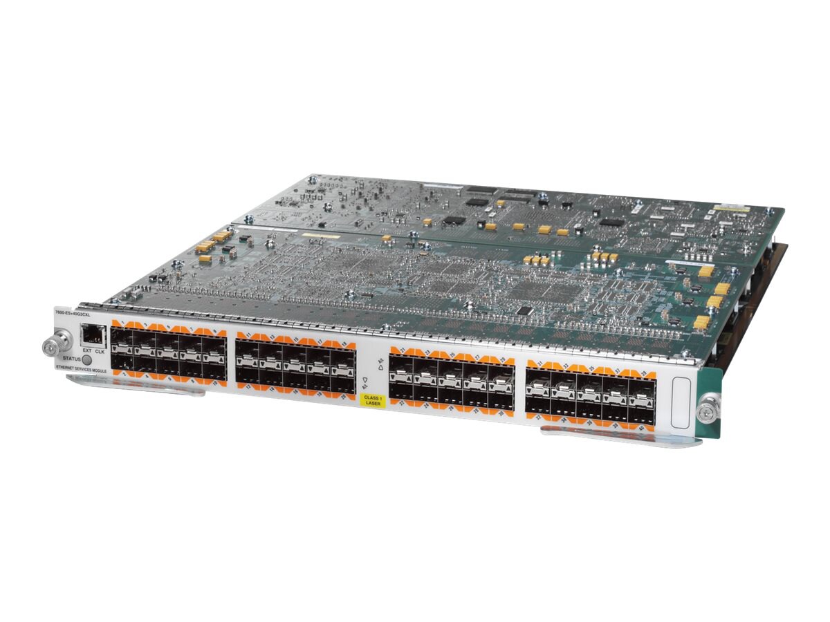 Cisco Ethernet Services Plus Transport 40G Line Card - expansion module - 4