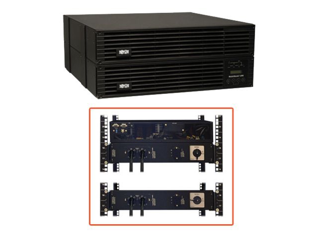 Tripp Lite UPS Smart Online 6000VA 5400W Rackmount 6kVA PDU 208/240V USB DB9 Manual Bypass Hot Swap 6URM - UPS - 5.4 kW