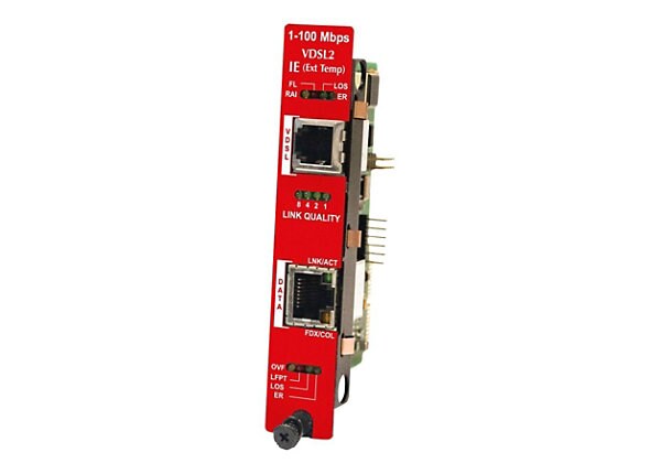 IMC iMcV VDSL2-LANextender - media converter - 10Mb LAN, 100Mb LAN, Ethernet over VDSL
