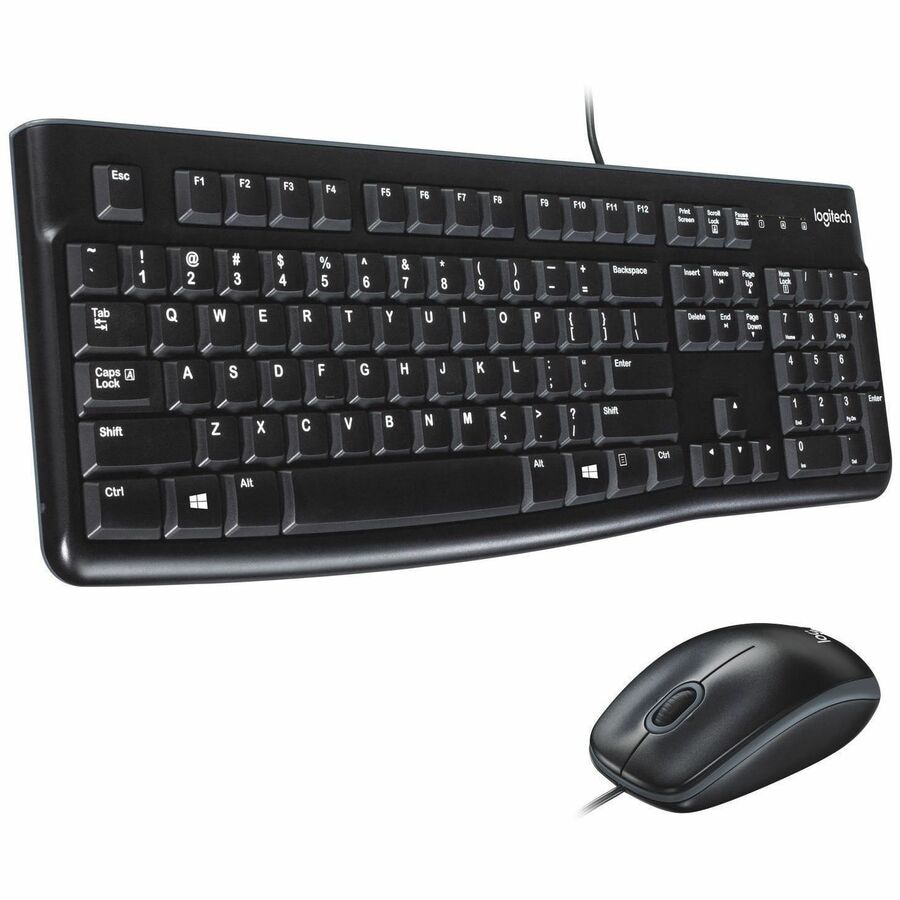 Logitech Desktop MK120 - ensemble clavier et souris - Anglais Périphérique d'entrée