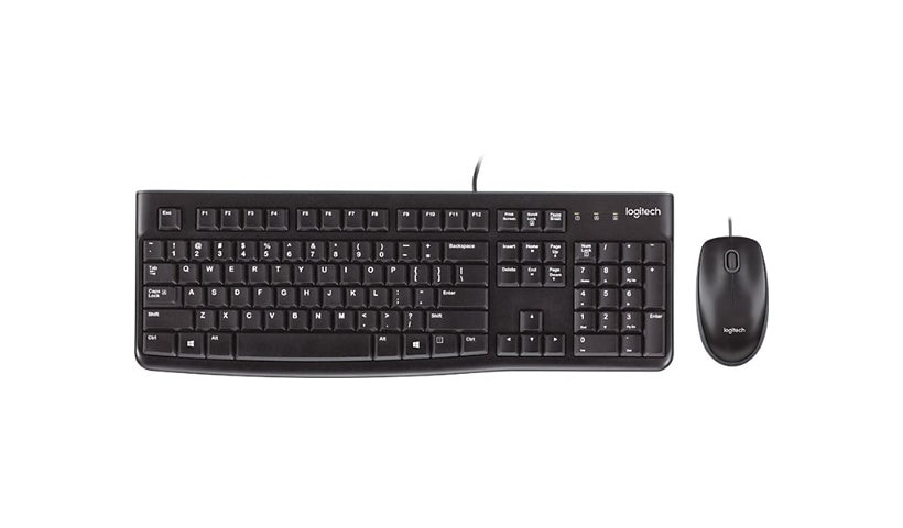 Logitech Desktop MK120 - ensemble clavier et souris - Anglais Périphérique d'entrée