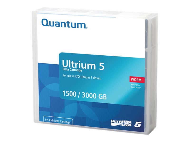 Quantum - LTO Ultrium WORM 5 x 1 - 1.5 TB - storage media