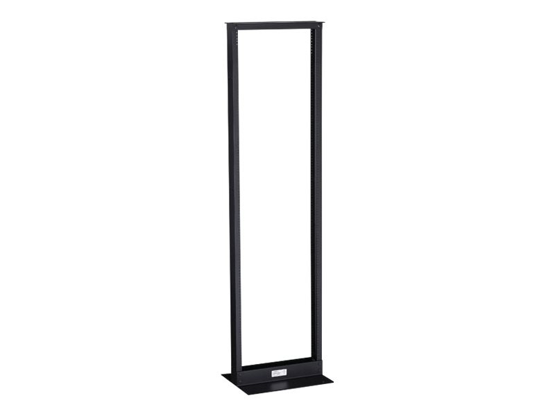 Black Box Premier Aluminum Distribution Rack 2-Post - rack - 38U