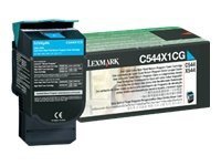 Lexmark - Extra High Yield - cyan - original - toner cartridge - LCCP, LRP