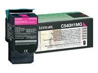 Lexmark - High Yield - magenta - original - toner cartridge - LCCP, LRP