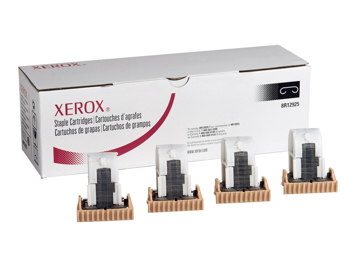 Xerox WorkCentre 7525/7530/7535/7545/7556 - cartouche d'agrafes (pack de 4)