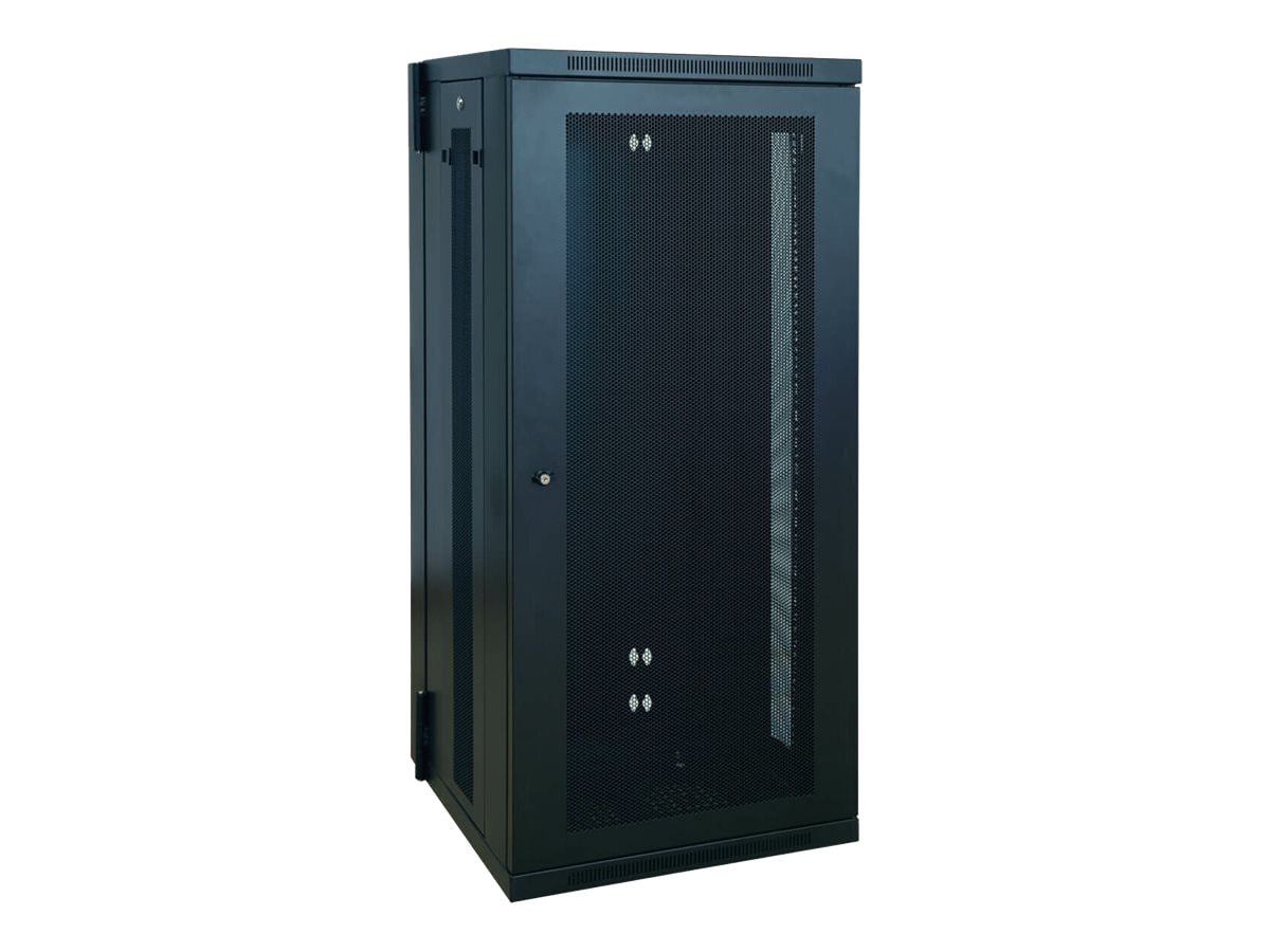 Tripp Lite 26U Wall Mount Rack Enclosure Cabinet w/ Hinged Door & Sides