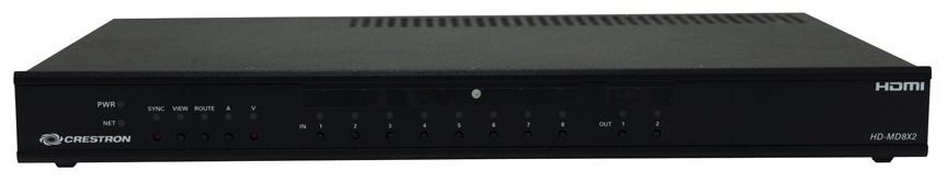 Crestron QuickSwitch HD 8x2 HDMI Switcher