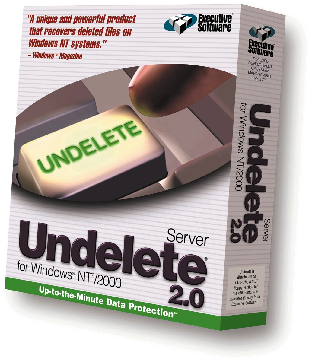 Executive Software Undelete V2.0 Server