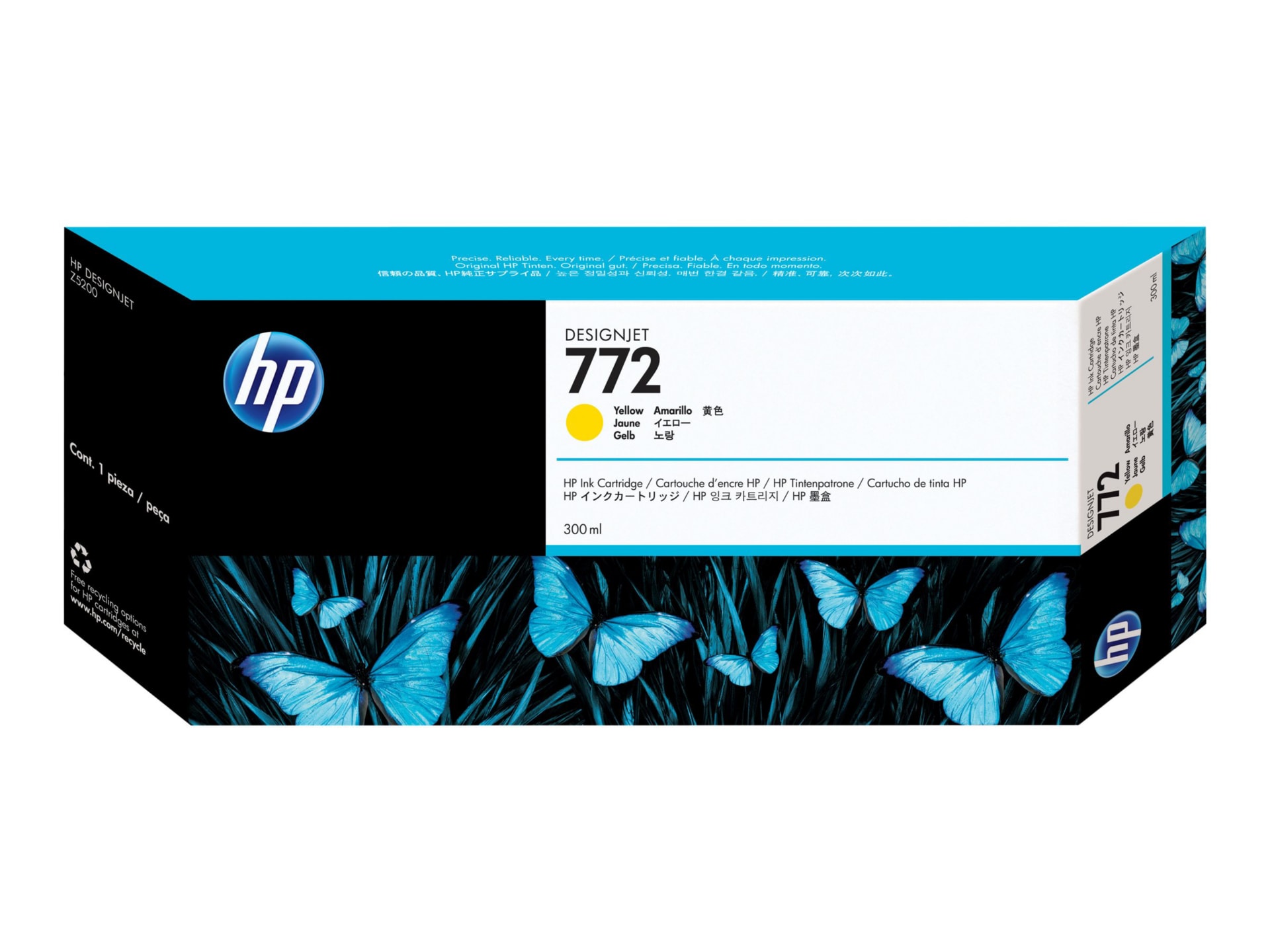 HP 772 (CN630A) Original Ink Cartridge - Single Pack