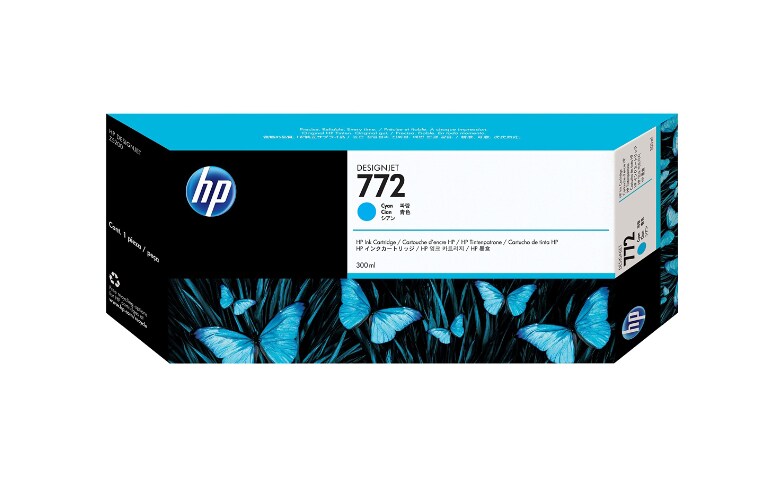 HP 772, (CN636A) Cyan Original Ink Cartridge