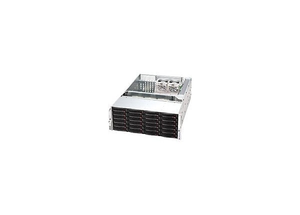 Supermicro SC846 TQ-R1200B - rack-mountable - 4U - extended ATX