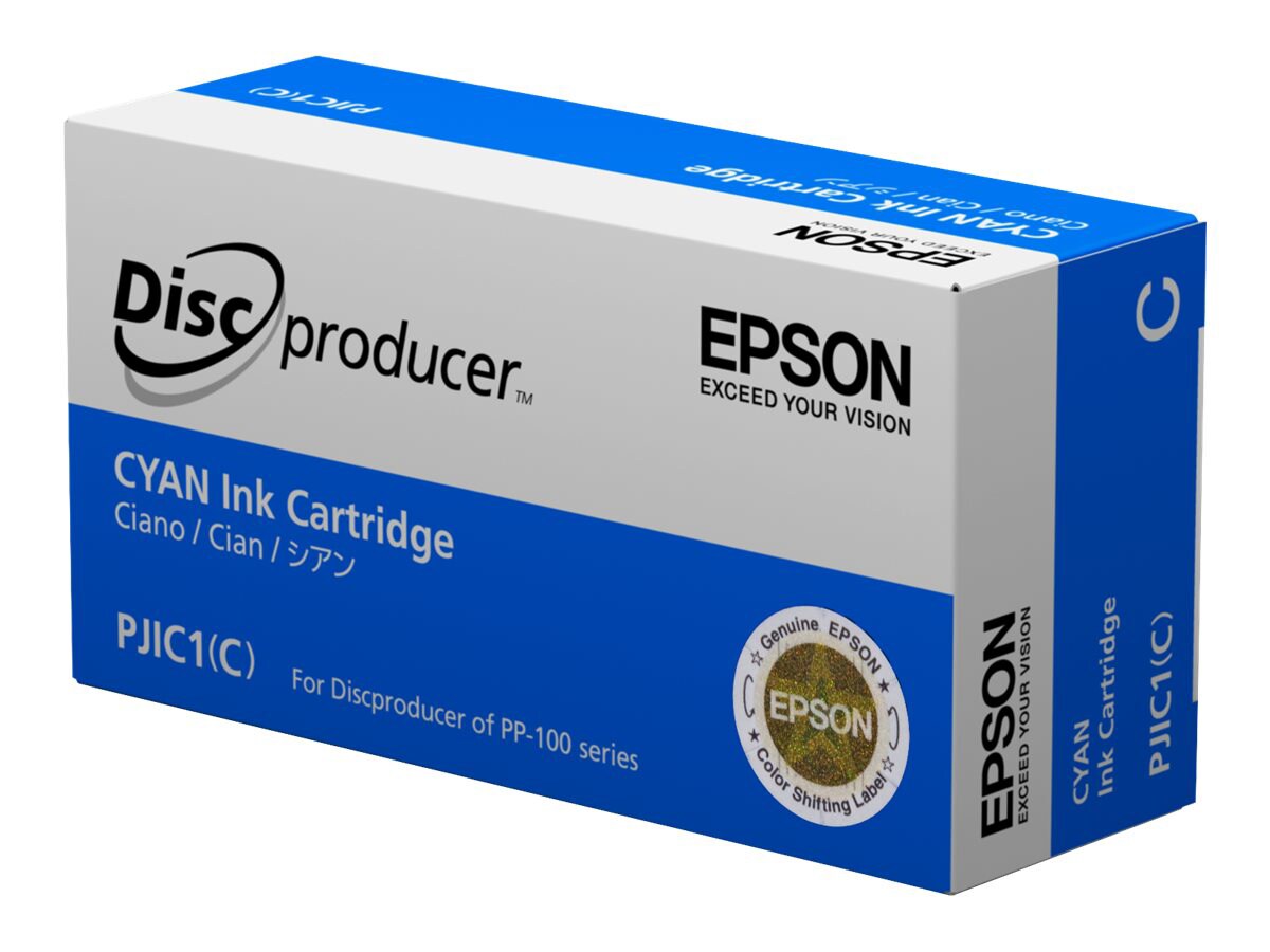 Epson - cyan - original - ink cartridge