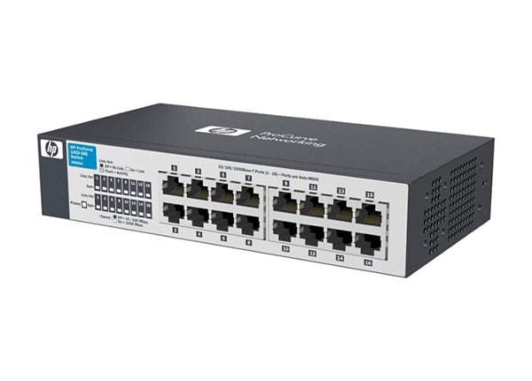 HP ProCurve Switch 1410-16G - switch - 16 ports - desktop