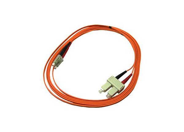 Transition Fiber Optic Patch Cord - patch cable - 3 m - orange