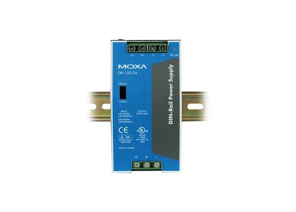 Moxa DR-120-24 - power supply - 120 Watt