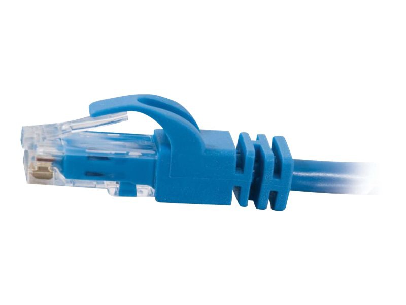 C2G 5ft Cat6 Ethernet Cable - 25 Pack - Snagless - 550 MHz - Blue - patch cable - 1.52 m - blue