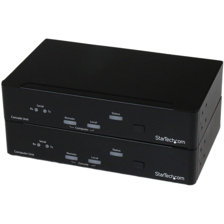 StarTech USB DVI KVM Extender Over Fiber 2km - Serial/Audio