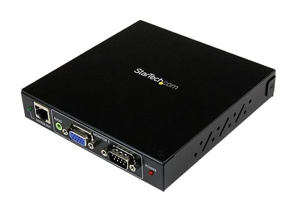 StarTech.com Cat5 VGA Digital Signage Receiver with RS232 & Audio - video/audio/serial extender