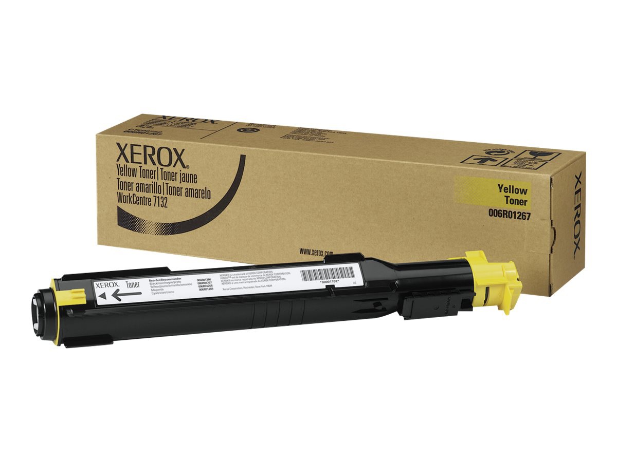 Xerox WorkCentre 7132 - yellow - original - toner cartridge