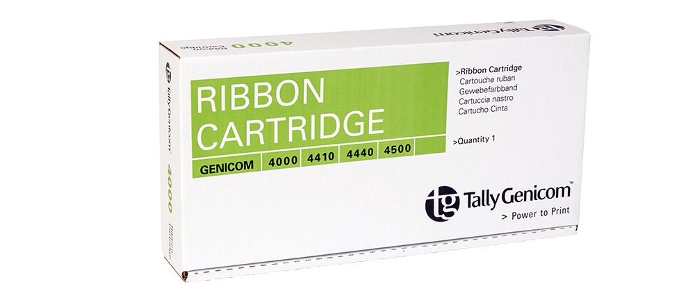 Genicom - 1 - black - print ribbon